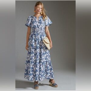 Maeve by Anthropologie The Somerset Maxi Dress, Size XXS